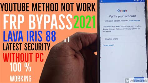 Lava Iris 88 FRP Bypass Lava Iris 88 FRP Bypass Youtube Update