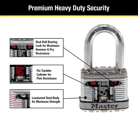 Master Lock M Xtrilf Magnum Candado Resistente Para Exteriores Con