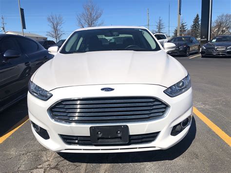 Pre Owned 2015 Ford Fusion Titanium 4 Door Sedan In Kitchener 38882A