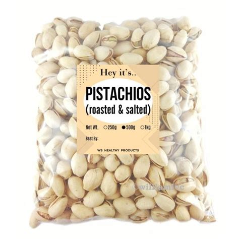 Pistachios Roasted Salted In Shell G Kg Lazada Ph