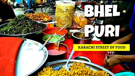 STREET FOOD KARACHI PAKISTAN I BHELPURI CHANNA CHAAT I KARACHI FAMOUS