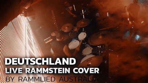 Rammstein Deutschland Live Full Band Cover By Rammlied Australia