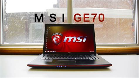 Msi Ge70 Apache Gaming Notebook Review Youtube