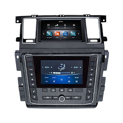 Buy ZWNAV Two Screens Android Radio For Nissan Patrol Y62 2010 2020 Car