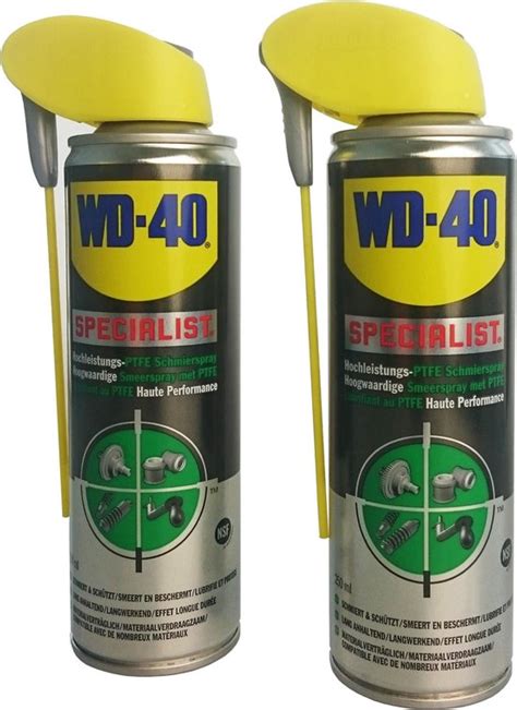 Wd Specialist Hoogwaardige Ptfe Smeerspray X Spuitbus Ml