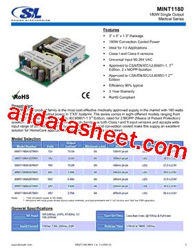 Mint Datasheet Pdf Sl Power Electronics