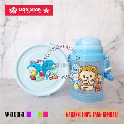 Jual Lion Star Paket Hemat Lunch Box Klip To Keep Ml Spirit Bottle