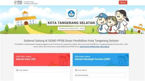 Syarat Dan Cara Daftar Ppdb Smp Tangsel 2023 Tahap 2 Jalur Prestasi