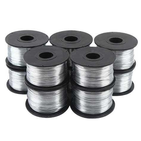 VEVOR Rebar Tier Wire 0 8mm 10 Rolls Rebar Tying Wire For Automatic