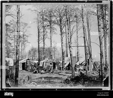 Headquarters Army Of Potomac Brandy Station April 1864 Camp Of