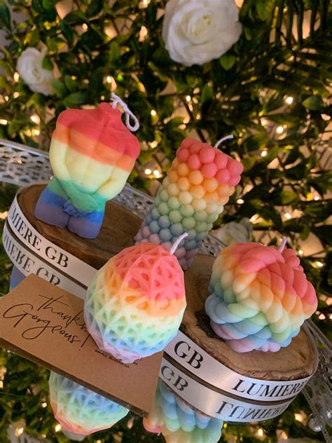 The Gay Pride Candle Collection LGBTQ Gifts Hand Poured Scented Candles LGBT Soy Wax Candles
