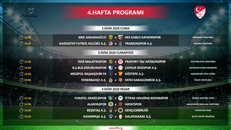 Süper Lig de ilk 4 hafta açıklandı İşte program Olay Gazetesi