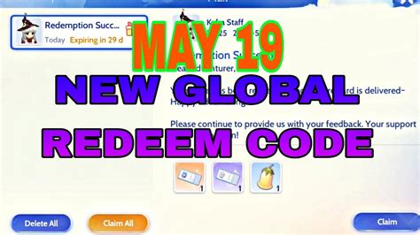 New Global Redeem Code As Of May Ragnarok Origin Redeem Code Youtube