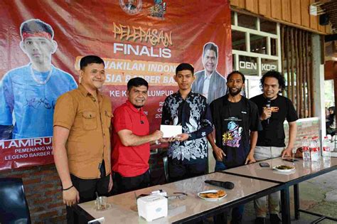 Sulaiman Lepas Amirullah Ke Ajang Asia Barber Battle Di Malaysia
