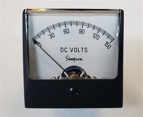 09620 Analog Panel Meter Simpson Electric Company Evologic