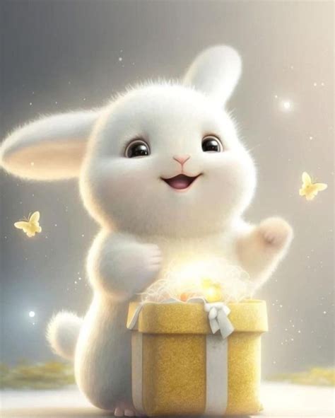 Cute Bunny Cartoon Cute Cartoon Animals Cute Little Animals Cute