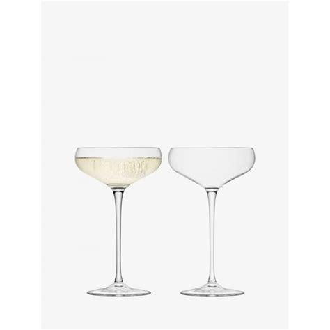 Buy Lsa Wine Champagne Saucer Set Of Ml Black By Design