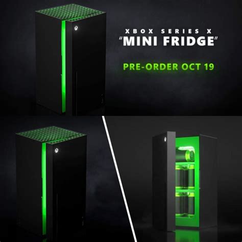 Pre-order Xbox Series X Mini Fridge — A Replica Gaming Console