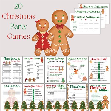 20 Christmas Office Party Games, Christmas Work Ice Breakers, Team ...