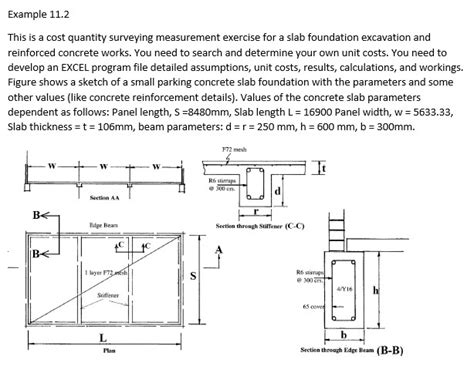 Solved This Is A Cost Quantity Surveying Measurement Chegg