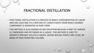 Distillation Ppt