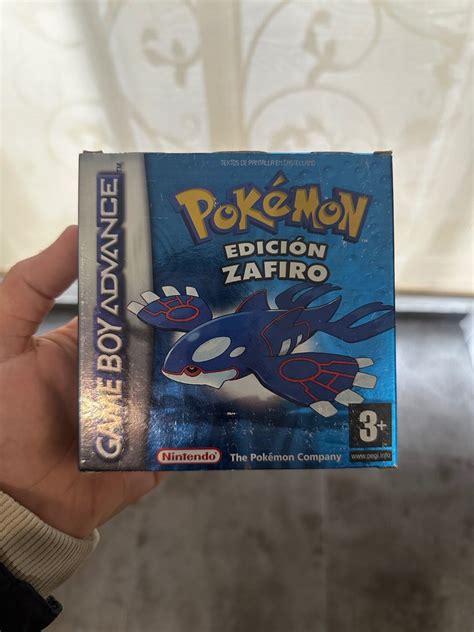 Nintendo Pok Mon Zafiro Sapphire Gameboy Advance Videojuego