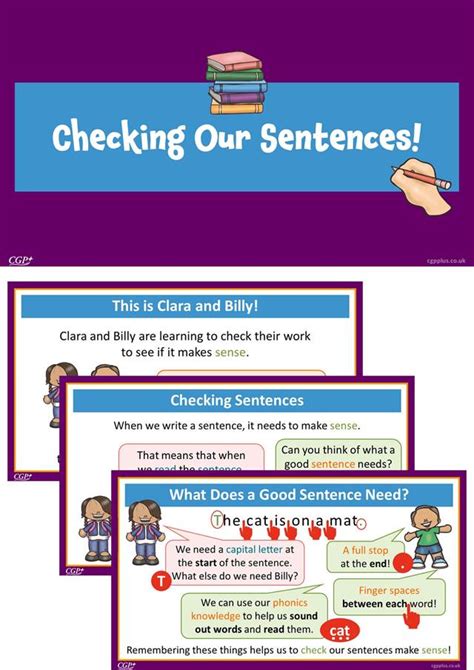 Checking Our Sentences Reception Cgp Plus