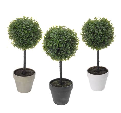 Planta Artificiala Buxus Copacel Din Polipropilena In Ghiveci 40cm