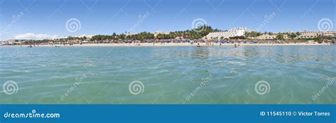 Costa Calma Beach stock photo. Image of hotel, vacation - 11545110