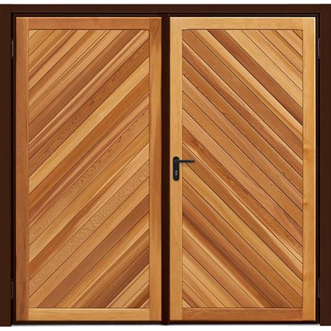 Garador Chevron Cedar 7 Colour Options Side Hinged Buy Garador Side