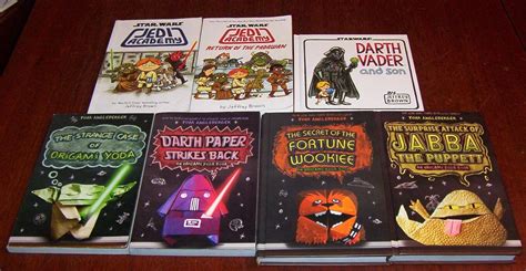 7 Origami Yoda Tony Angleberger And Star Wars Jedi Academy Jeffrey Brown Books Lot 1821117426