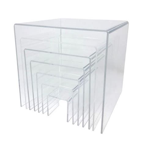 Square Acrylic Riser Displays Lakeside Displays