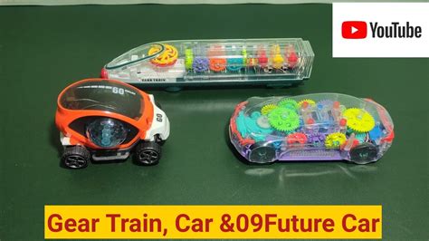 Transparent Gear Light Train Unboxing Clarity Concept Car