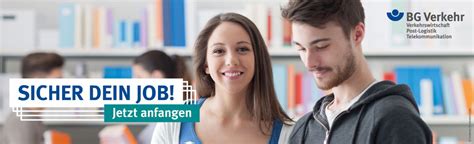 Ausbildung BG Verkehr Berufsgenossenschaft Verkehrswirtschaft Post