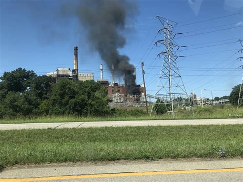 Fire At Shuttered Beckjord Power Plant In New Richmond Cincinnati