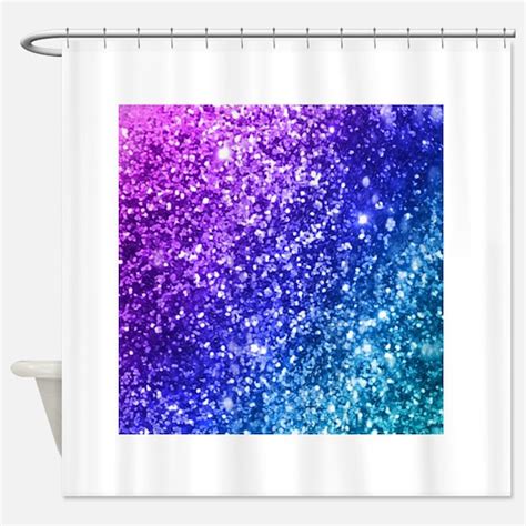 Glitter Shower Curtains Glitter Fabric Shower Curtain Liner