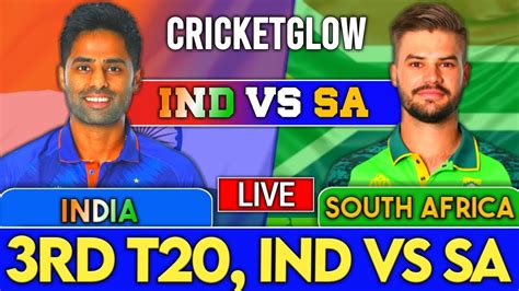 Live Ind Vs Sa 3rd T20I Johannesburg India Vs South Africa 3rd T20