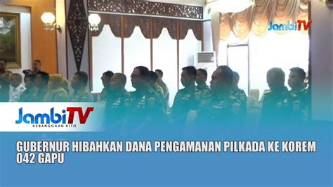 PENANDATANGANAN NPHD GUBERNUR HIBAHKAN DANA PENGAMANAN PILKADA KE