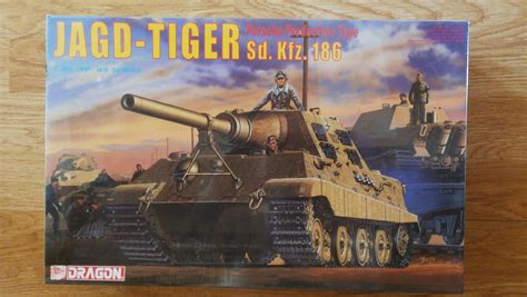 Maqueta Dragon Jagdtiger Sd Kfz 186 Porsche Production Type Tienda