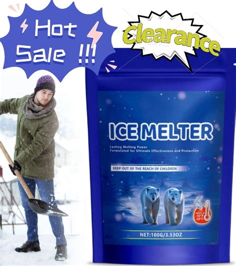 Snow Melt Pet Safe Ice Melt Concrete Safe Formula For Driveways