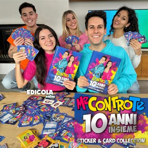 Set Album Me Contro Te 10 Anni Insieme 2024 Lui E Sofi Bustine Di Figurine Card Eur 290