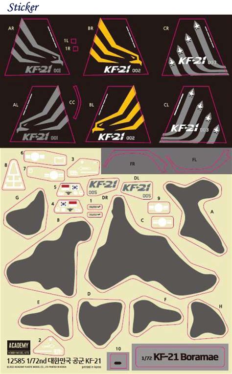 Bachmann Europe Plc South Korean ROKAF KAI KF 21 Boramae Fighter