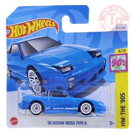 HOT WHEELS HTB08 96 NISSAN 180SX TYPE X 1 64 2 50 HOT WHEELS