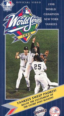 MLB: 1998 World Series - NY Yankees vs. San Diego Padres (1998 ...