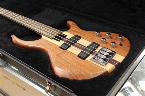 Tobias Basic 4 Bubinga Wood Bass Guitar 2006 – Used | Ted's Pawn Shop