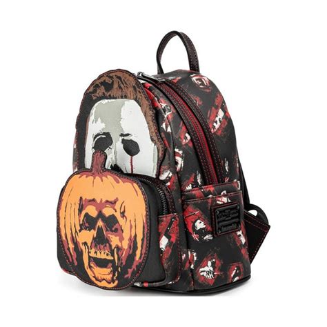 Loungefly Halloween Ii Michael Myers Pumpkin Mini Backpack