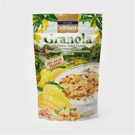 KING POWER SELECTION Granola With Freeze Dried Mango