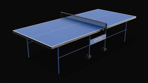 Ping Pong Table 3d Model Turbosquid 2222692