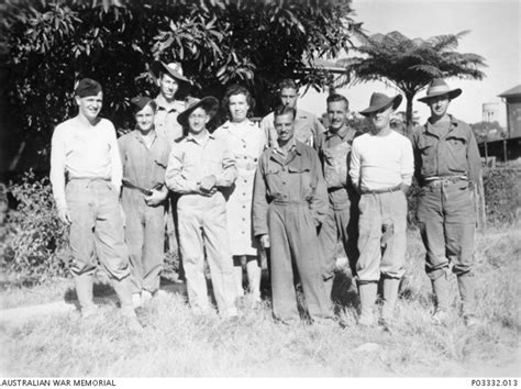 Informal Group Portrait Of The Meteorology Section Of The Australian