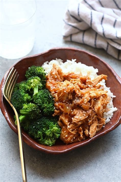 Easy Crockpot Sesame Chicken Fit Foodie Finds